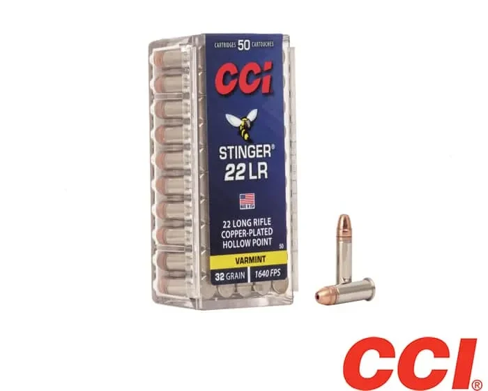 CCI Stinger .22LR 32gr. CPHP 500rds