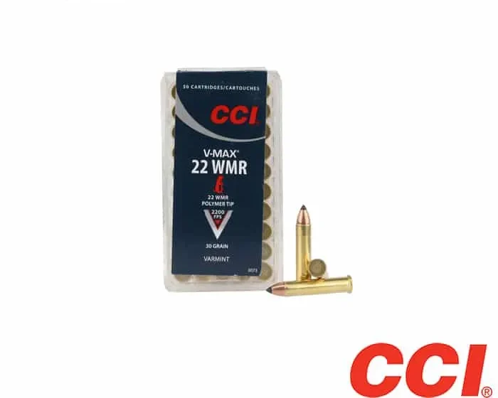 CCI .22WMR 30gr. V-Max (50rds & 500rds)