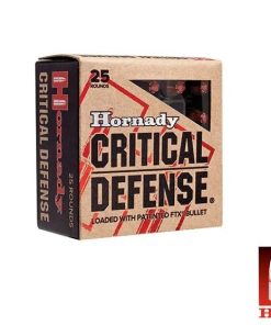 Hornady Critical Defense 9mm 115gr. FTX 25rds