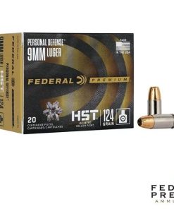 Federal Premium 9mm 124gr. HST HP 50rds
