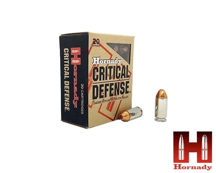 Hornady Critical Defense .40 S&W 165gr. FTX (20rds & 200rds)
