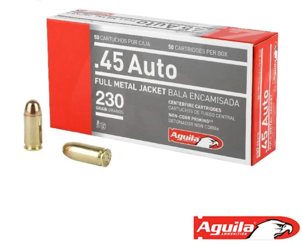 Aguila .45 ACP 230gr. FMJ 1000rds