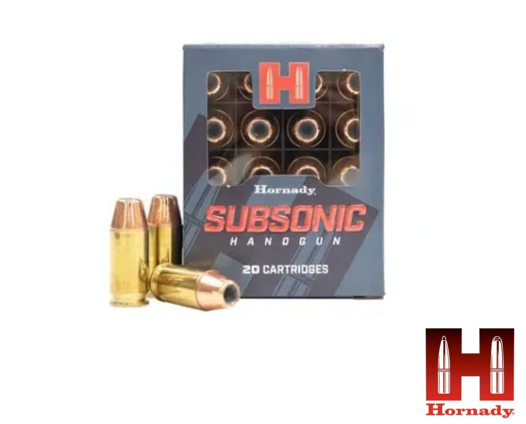 Hornady Subsonic .45 ACP 230gr. XTP 20rds