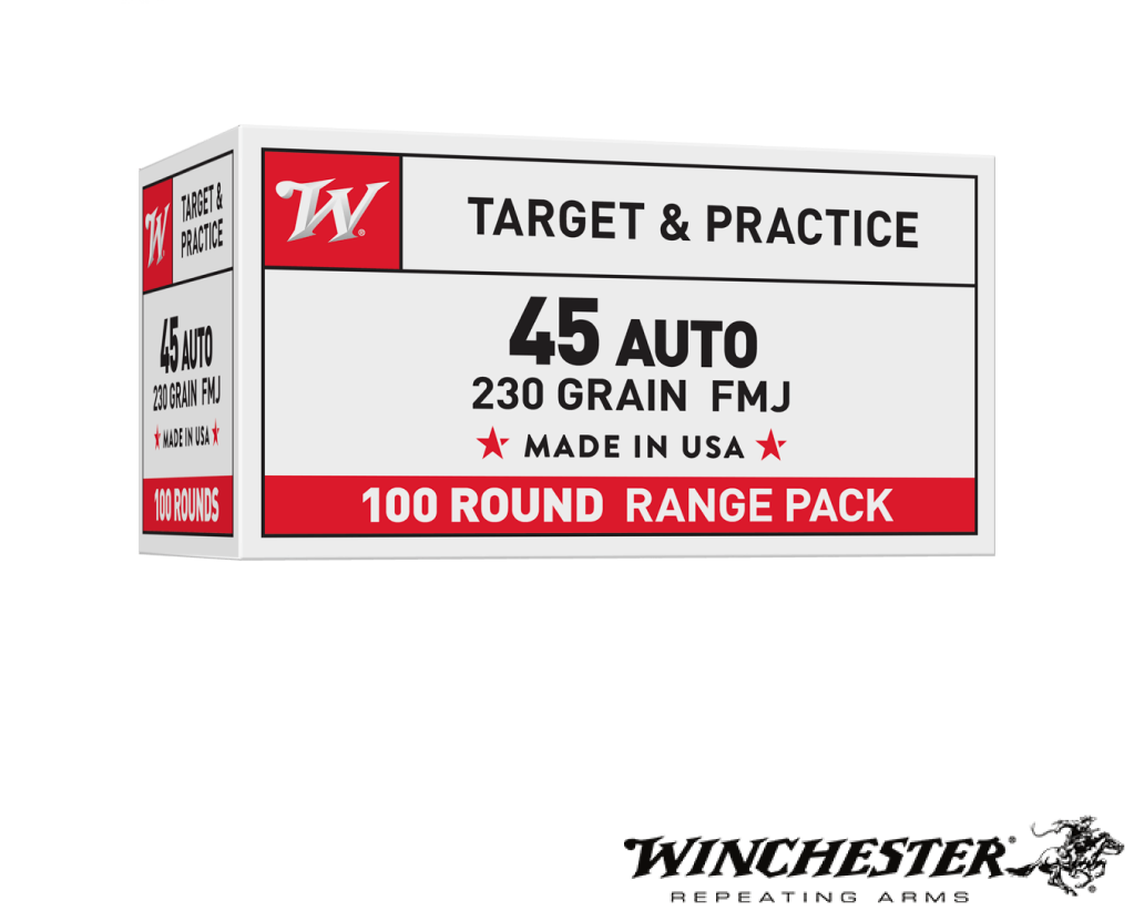 Winchester .45 ACP 230gr. FMJ 100rds