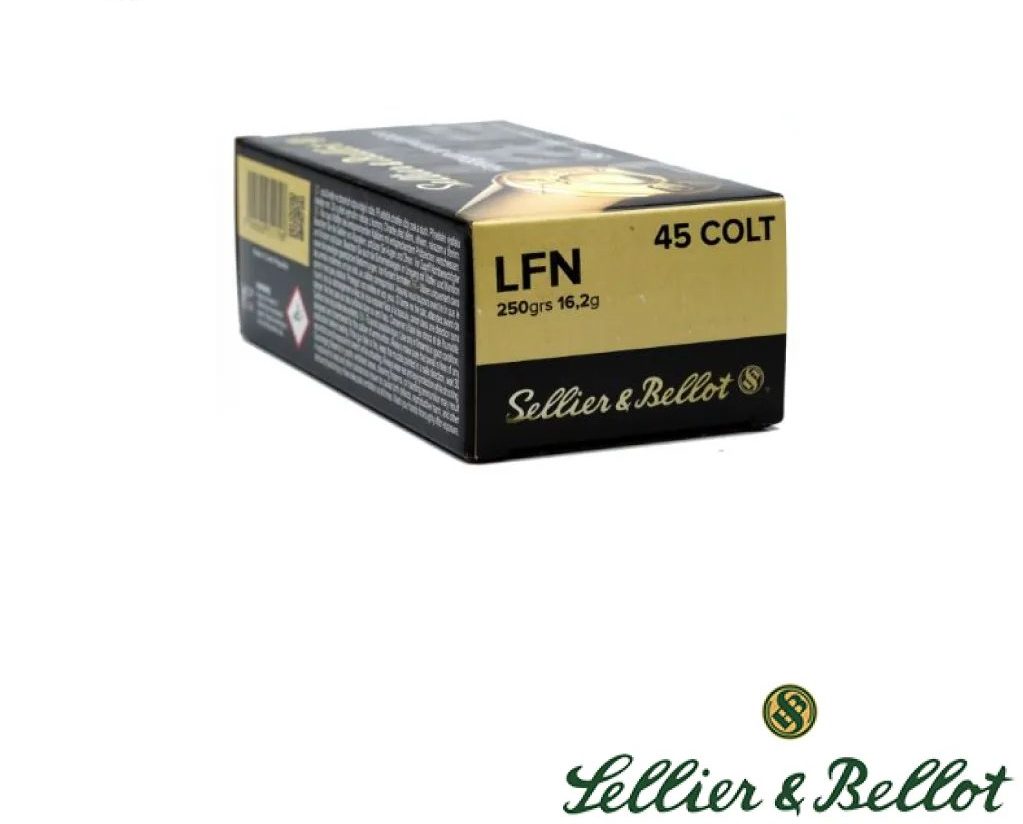 Sellier & Bellot .45 Colt 250gr. LFN 50rds