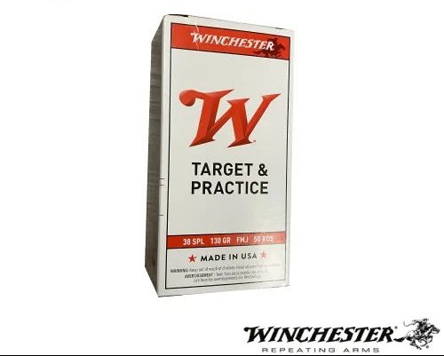Winchester .38 Special 130gr. FMJ (50rds & 500rds)
