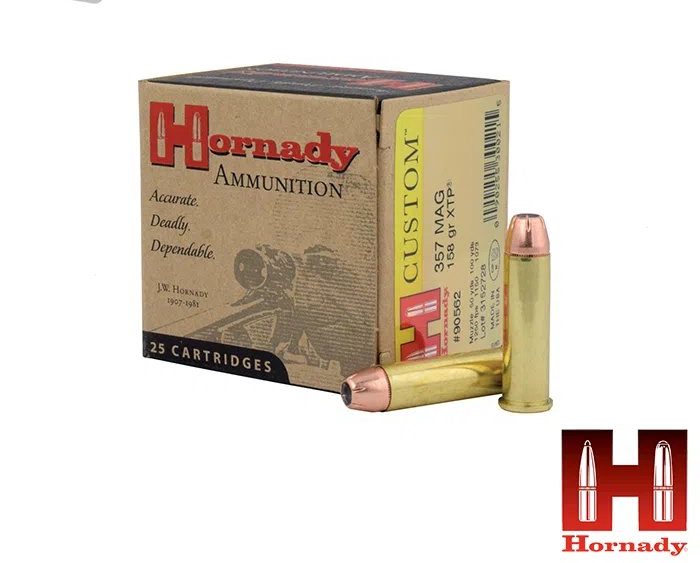 Hornady Custom .357 Mag 158gr. XTP (25rds & 250rds)