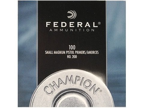 Federal Small Pistol Magnum Primers #200 Box of 1000