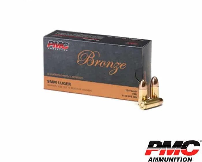 PMC Bronze 9mm 115gr. FMJ 50rds