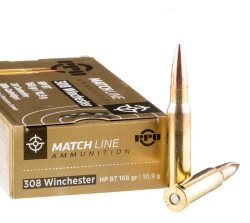 Prvi Partizan .308 Win 168gr HPBT (20rds & 200rds)