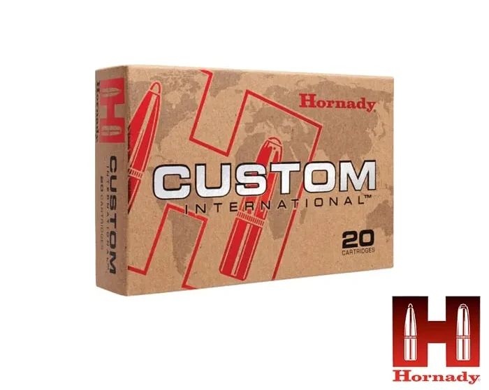 Hornady Custom .308 Win 180gr. Interlock SP (20rds & 200rds)