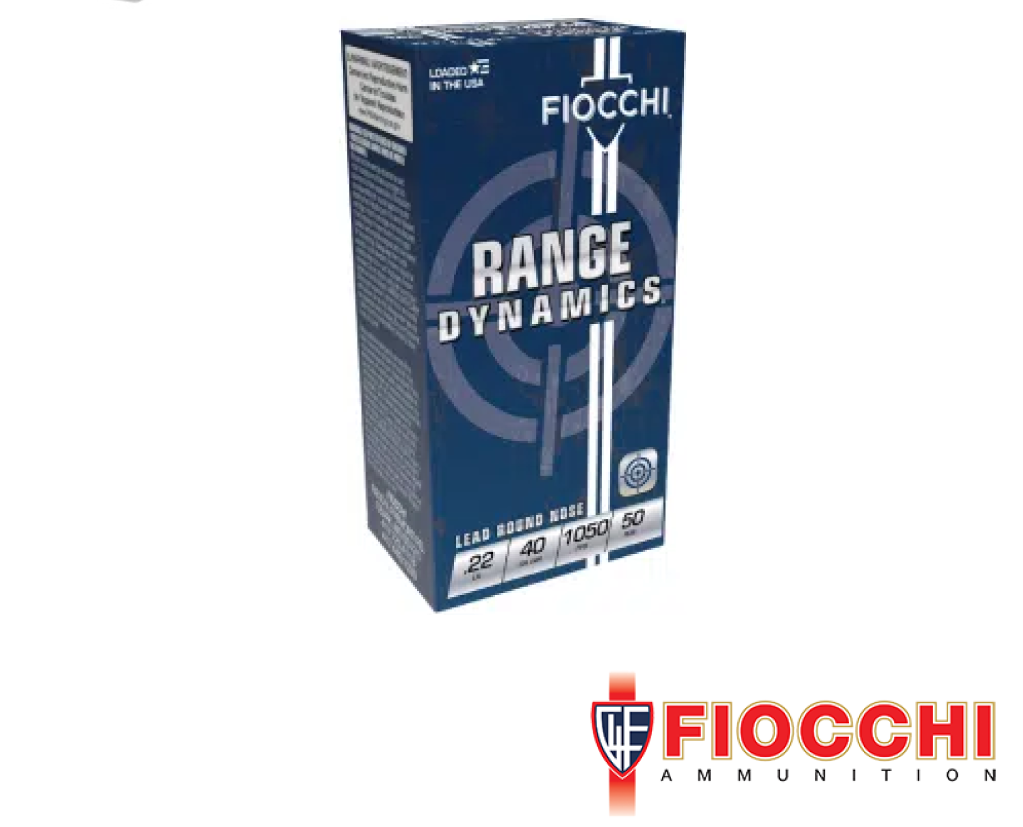 Fiocchi .22 LR 40gr LRN 50rds