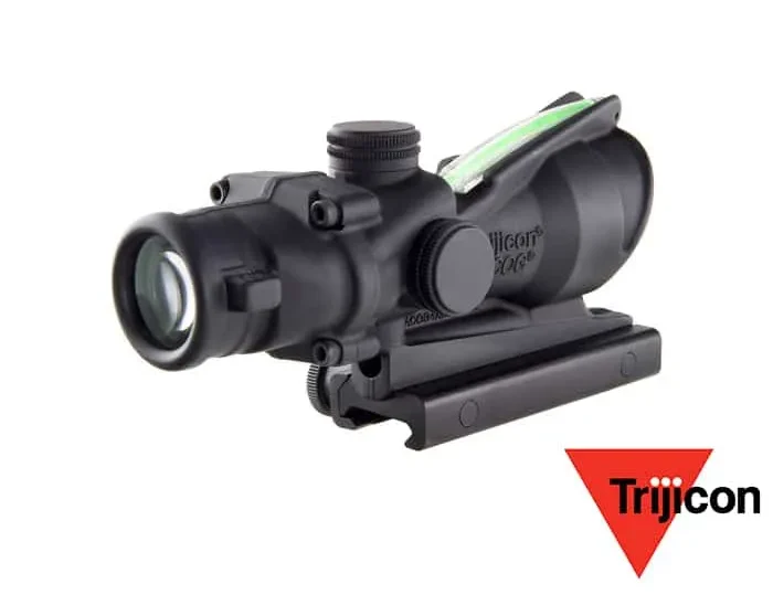 Trijicon ACOG 4×32 .223 Ballistic Green Dual Illumination Crosshair with Flattop Mount