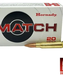 Hornady Match .223 Rem 75gr. BTHP (20rds & 200rds)