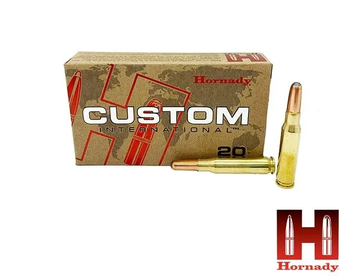 Hornady Custom .308 Win 220gr. InterLock RN (20rds & 200rds)