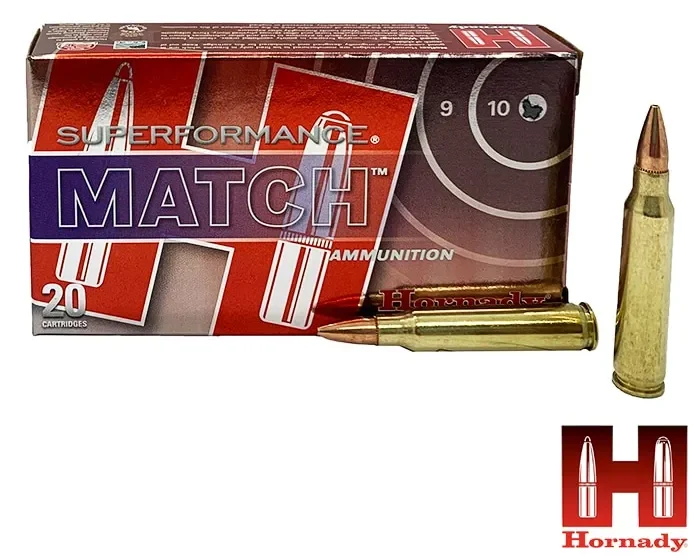 Hornady Superformance Match .223 Rem 75gr. BTHP 20rds