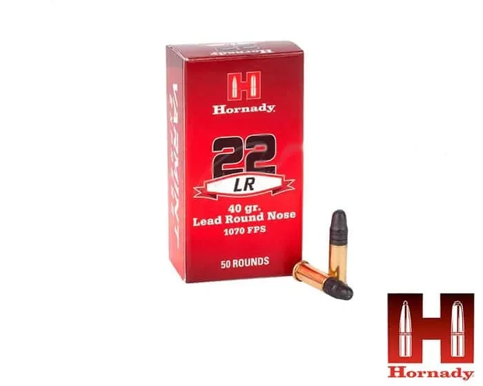 Hornady .22LR 40gr. LRN (500rds & 5000rds)