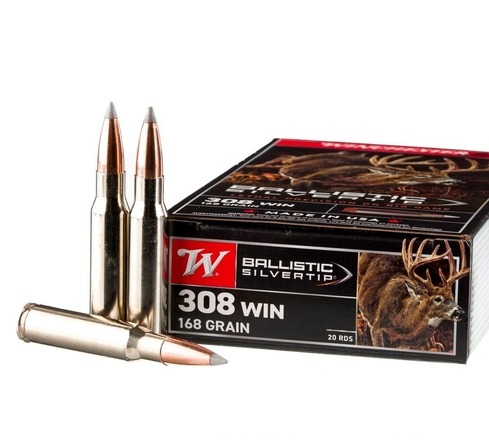Winchester .308 Win 168gr. BST (20rds & 200rds)