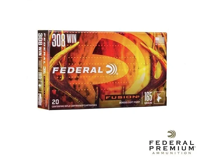 Federal Fusion .308 Win 165gr. SP 20rds