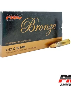 PMC Bronze 7.62×39 123gr. FMJ (20rds & 500rds)