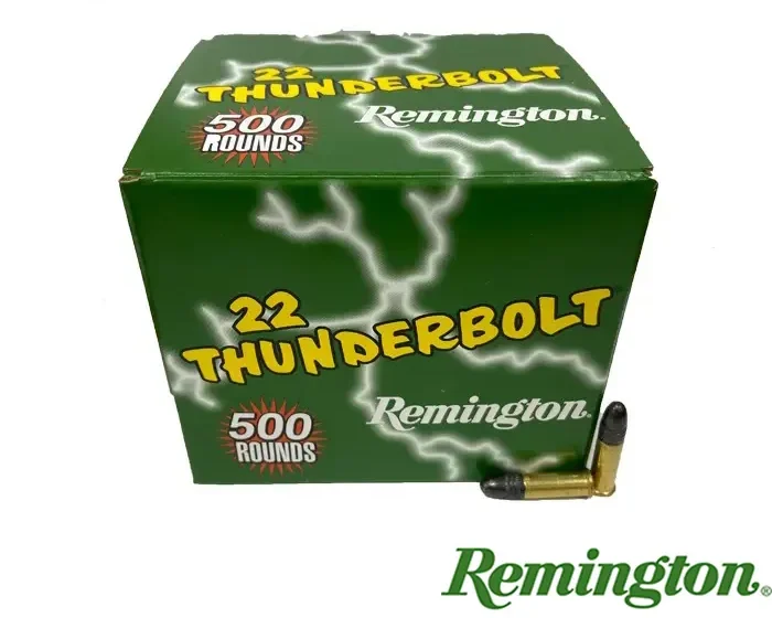 Remington Thunderbolt .22LR 40gr. LRN (500rds & 5000rds)