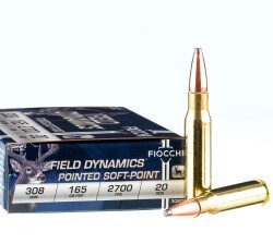 Fiocchi .308 Win 165gr PSP 20rds
