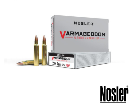 Nosler Varmageddon .223 REM 62gr FBHP 20rds