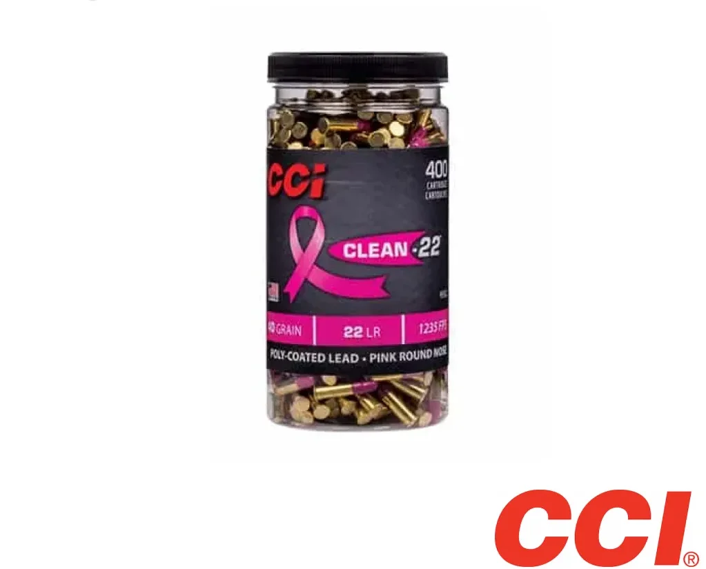 CCI Clean .22LR 40gr. LRN 400rds
