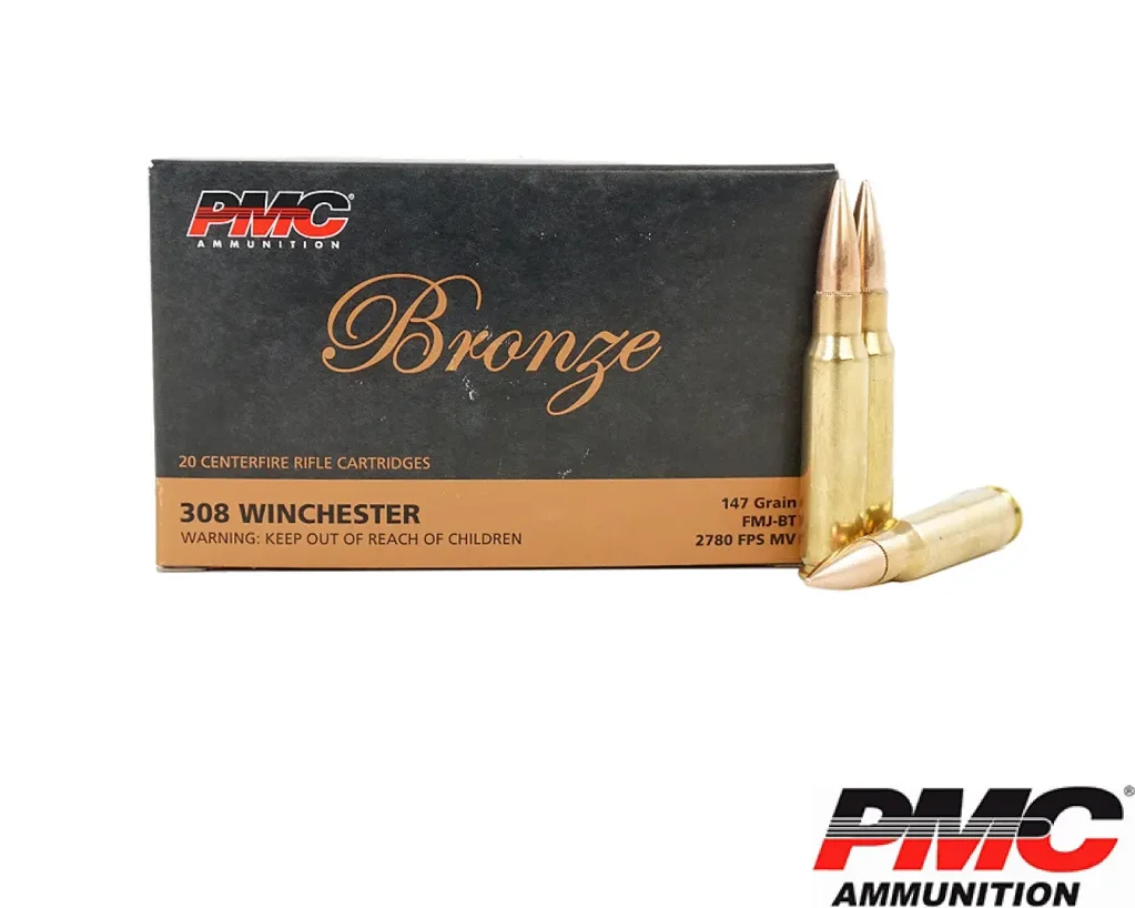 PMC Bronze .308 Win 147gr. FMJ-BT 20rds